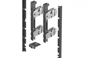 9257621 КОМПЛЕКТ СОЕДИНИТЕЛЕЙ ПЕРЕДНЕЙ ПАНЕЛИ ВНУТР. ЯЩИКА AVANTECH YOU,H187,АНТРАЦИТ