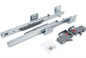 Направляющие скрытого монтажа push-to-open DB7776Zn/300   БОЯРД