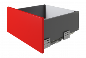 Ящик СТАРТ PUSH с ПРЯМЫМИ боковинами Графит SB30GRPH.1/500, выс. стенки 167мм