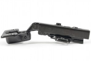 Петля BOYARD меб. с довод. быстр.монт. clip-on D35mm.105гр.откр.накладная, черный никель H301A02/0910/BN