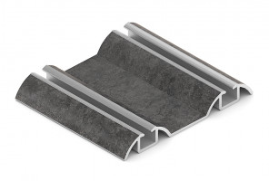 АРИСТО Направляющая двойная нижняя, 5400, сталь вороненая   AS0504