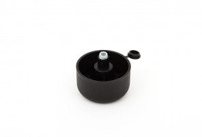 Опора регулируемая D50*27,  M8,  черная   111950