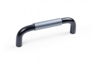 RS048BL/GR.4/96 Черный/Серый Ручка SLOT