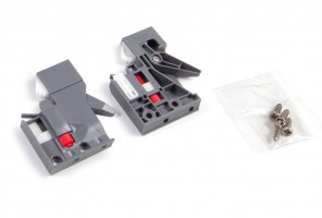 Держатель фасада DBH02/GR для DB8881 и DB8885 полного выдв. СЕРЫЙ БОЯРД