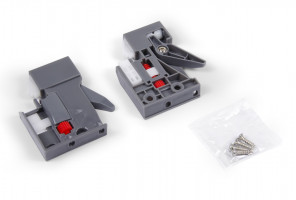 Держатель фасада DBH03/GR для DB8882 и DB8886 частичного выдв. СЕРЫЙ БОЯРД