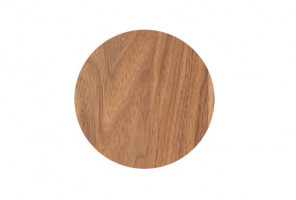 Заглушка самокл. d=20 мм  Орех Мармара 101084W (12шт/лист)    REHAU