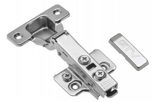 Петля GTV 3D с доводчиком, накладная   ZM-DCHC09-3DBEO