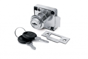 Замок мебельный №338 с защелкой    ZZ-ZN-338-01