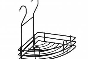 Навеска Полка угловая малая, ТИП-II (205х205х250мм) черный матовый,  LE550BL