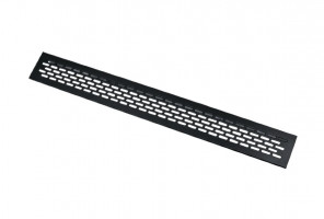 Решетка вентиляционная 750х70мм Черный   VG-70750-20