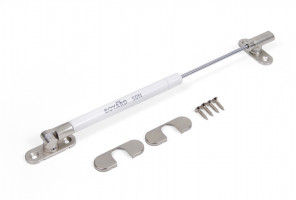 Газлифт 5кг белый, с фиксацией фасада Styletto   GL107W/50/3   БОЯРД