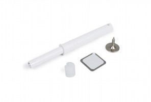 Магнитный толкатель Push-to-Open скрытого монтажа AMF15/W  Белый БОЯРД