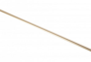 Ручка алюминиевая GROOVE L-1200мм, светлое брашированное золото  UA-GROOVE-1200-22