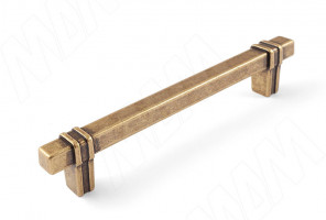 Ручка-скоба 128мм бронза состаренная  WMN.853.128.00D1