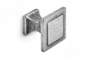 Ручка-кнопка серебро состаренное WPO.115.000.00E8