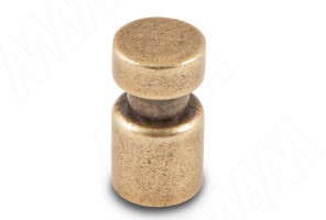 Ручка-кнопка D15мм бронза состаренная WPO.785.000.00D1