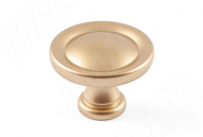 Ручка-кнопка D31мм латунь WPO.841.031.006C