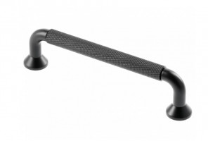 Ручка мебельная алюм. UA-STRUCTURE-128-20M черный матовый