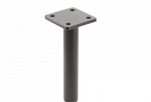 Опора мебельная RONDA Simple h-150, черный матовый NM-RONDA-S-150-20M