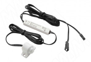 Выключатель инфракрасный на движение, белый 12/24V 36/72W  SW1-PIR-1WT