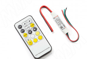 Диммер с пультом ДУ,радиоканал, для ленты с изменяемой температурой свечения (ССТ) LSA-DIM-RF-CCT-LV