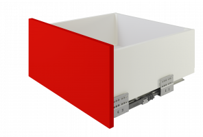 Ящик СТАРТ PUSH с ПРЯМЫМИ боковинами Белый SB30W.1/400, выс. стенки 167мм