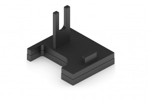 АРИСТО Опора нижняя правая 4СКЛ, черный   FF0007