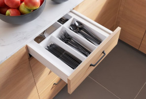 Ящик GTV Модерн Бокс PRO L-350, низкий H-84мм, Белый PB-MBPRO-KPL350A1