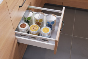 Ящик GTV Модерн Бокс PRO L-450, высокий H-199мм, Белый   PB-MBPRO-KPL450C1