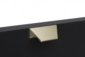 RS157BSG.3/32 Брашированное cатиновое золото Ручка RICK