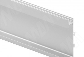 Универсальная профиль-ручка GOLIGHT для сред.ящика, под 3 светод.ленты, AL матовый L-4100мм. GL3.5475.4100.7FPR (без рассеиват.)