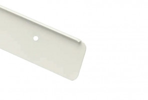 ПЛАНКА AL-38 R-3мм ТОРЦЕВАЯ УНИВЕРС.   NEW БЕЛЫЙ