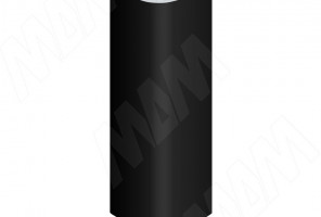 Уголок цоколя 90гр. универсальный (высота 150), черный  19.0422R.15