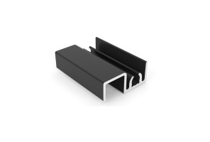 АРИСТО Профиль верхний плоский SLIM, 5400, черный   AV0734