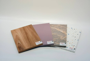  Комплект образцов ЛДСП  Lamarty 302х212х16мм Коллекция REFLEX + (новинки 2024)