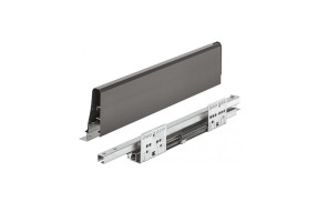 Комплект ящика Hafele Matrix Box S, антрацит, 120х450мм   552.54.494