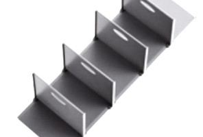 Делитель нижней полки бутылочниц  DTC PURE-PRO HQ KB=200мм, серый (НК10075450-135,Н11) 0021928