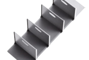 Делитель нижней полки бутылочниц  DTC PURE-PRO HК KB=200мм, серый (НК10075450-147,Н11) 0021924