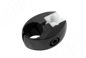 JOCKER Крепеж для стекла и панелей с уплотнителем, черный  JOK.051.BL 03