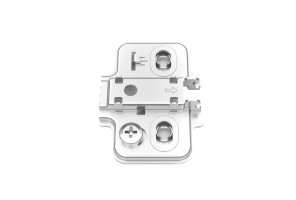 Монтажная планка DTC для петель STYLISH H=0, с эксцентриком и евровинтами (82T02TQ) 0023948