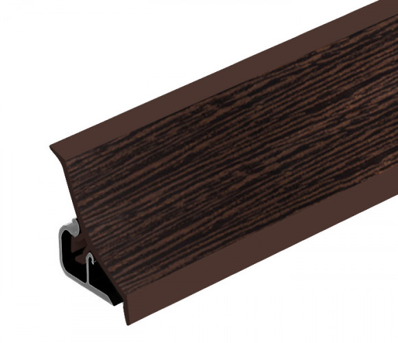 Thermoplast 120 - Плинтус - 2017      Венге 18*18*3000 (MRK 120-1223)