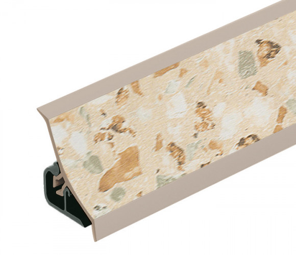 Thermoplast 120 - Плинтус - 2168      Камешки 18*18*3000 (MRK 120-1216)