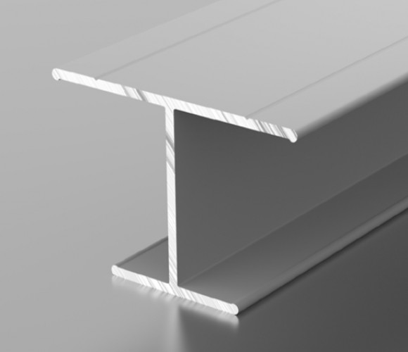 Профиль-горизонт SPRINT для 16мм, Серебро матовое, SK-1-04