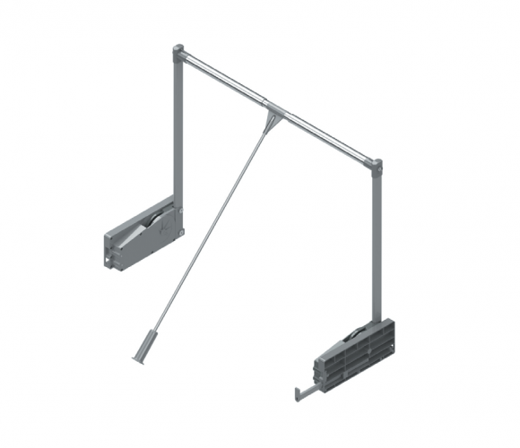 Пантограф Starax (850-1150х140х900) серый/хром S-6013