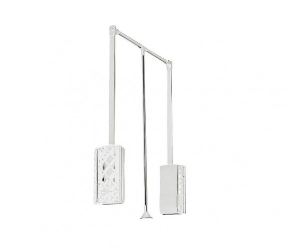 Пантограф GTV 830/1150мм стальной газовый PG-GA83115-10, белый