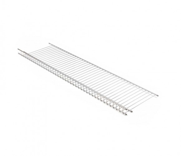 Полка сетчатая 400х3000 серая (продажа 1,5 м/п и 3м/п)