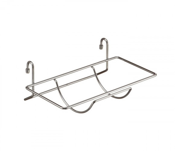 Навеска Полка для бумажных полотенец (300х200х120) хром, YJ-G217