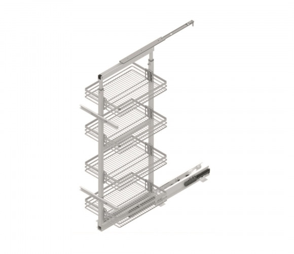 Пенал 350мм (280х500х1850-2000) с 6 корзинами, без довод. Starax      S-1144