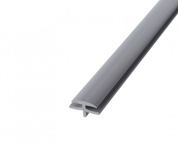 Профиль соединительный для вкладышей L=520 мм, металлик