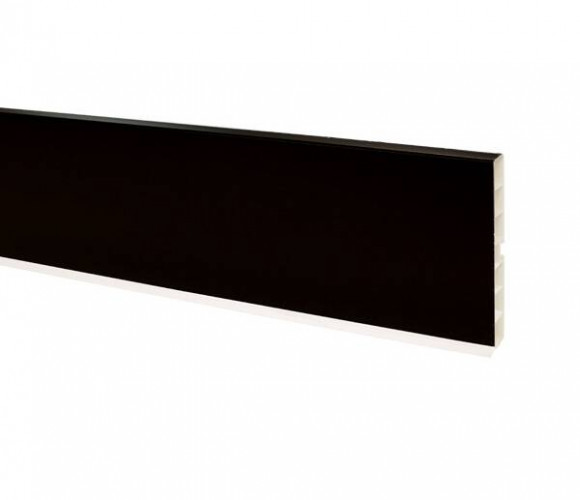 Универсальное закругление цоколя L=1м 100мм, Черный